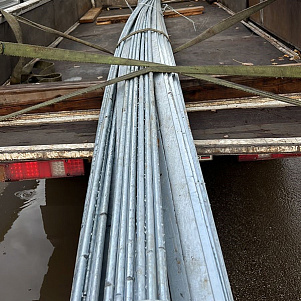 Пруток оцинкованный 16 мм ГОСТ 2590-2006 ст.3