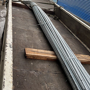 Пруток оцинкованный 18 мм ГОСТ 2590-2006, ГОСТ 9.307-89 11.7 м