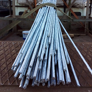 Пруток оцинкованный 8 мм ГОСТ 2590-2006