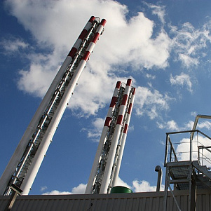 Дымовые трубы на растяжках